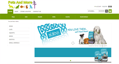 Desktop Screenshot of petsandmore.ie